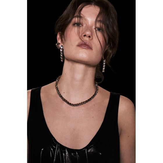 Brinco Longo Lumiere Ouro Vintage